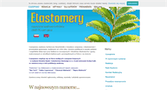 Desktop Screenshot of elastomery.pl